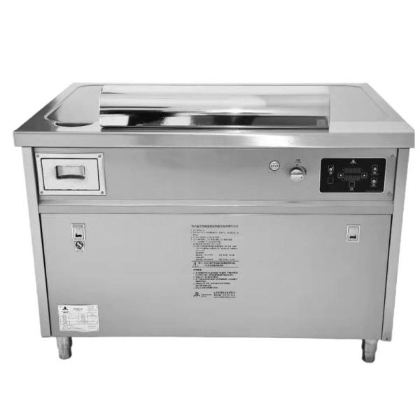 Cheap Rectangle Stainless Steel Japanese Teppanyaki Grill Table Built in Griddle for sale