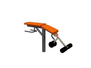 Quality 2017 Outdoor Fitness Equipment Frog Kick Style Leg Lifting up Equipment wholesale