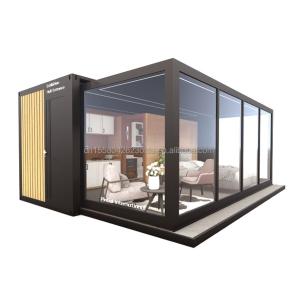 Quality Main Structure Galvanized Steel Square Tubes 20ft 40ft Extendable Shipping Container House for Two Bedrooms in Australia wholesale