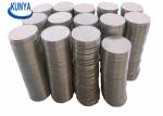 Plastic PE Bronze Stainless Steel Inox Sintered Filter Disc Metal