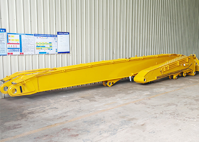 Construction Hydraulic Piling Boom Arm For 20-85T Cat Hitachi Komatsu Excavators