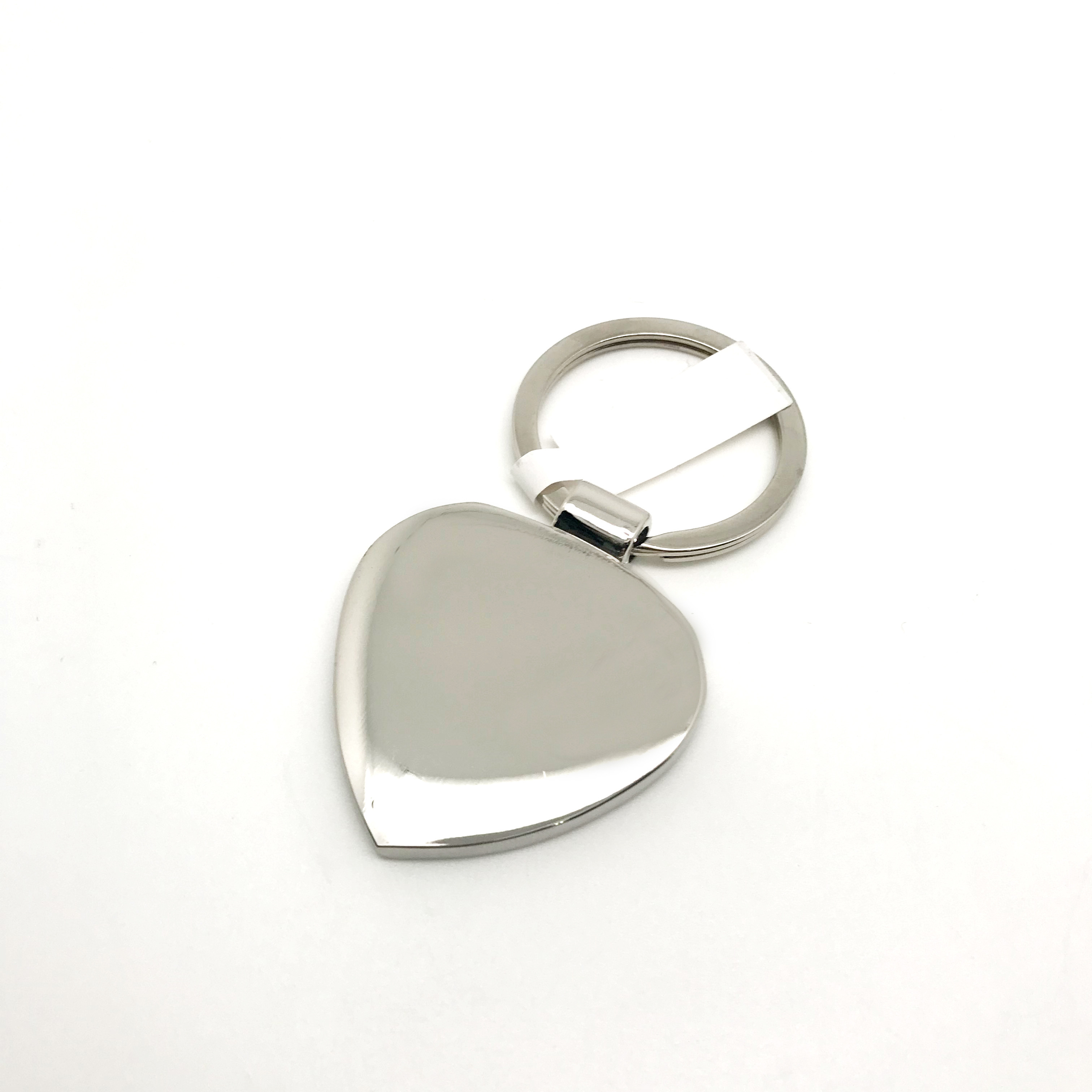 Siliver Green Color Metal Keychain Holder 36x69x6mm