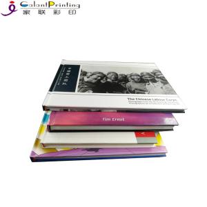 Quality Custom Magazine Printing Services / Hardbound Book Printing Perfect Binding wholesale
