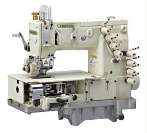 Quality 4 Needle Flat-bed Double Chain Stitch Sewing Machine with metering device FX1404PMD wholesale
