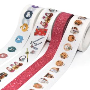 Quality Waterproof Glitter Japanese Washi Masking Tape wholesale
