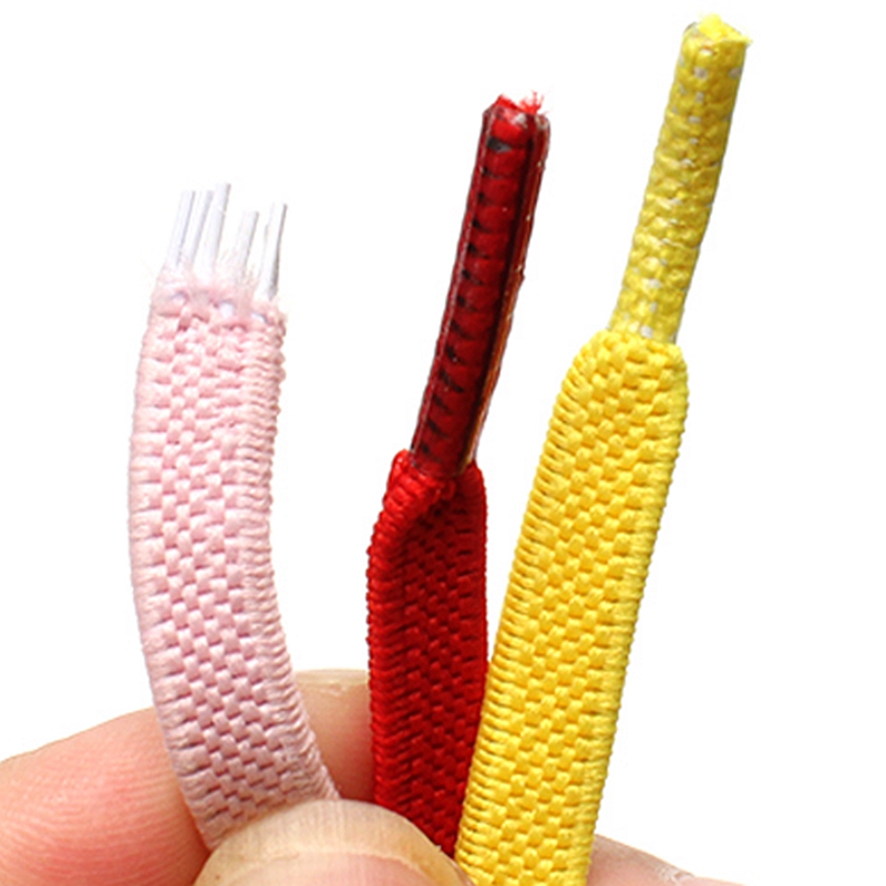 Custom Flat Colored Elastic No Tie Shoe laces For Lazer