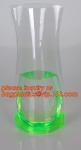 Square Plastic Vase,Plastic Flower Vases, transparent PVC bag, vase pouch, stand