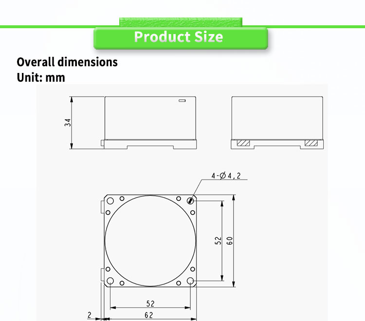 Customizable UBTM200Y UNIVO Micromechanical IMU for ≤100g Applications and ODM Support