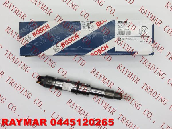 BOSCH Genuine common rail injector 0445120265, 0445120086 for WEICHAI 6126300900
