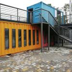 Mobile Prefabricated Detachable Container House for Office Building Strong
