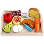 Montessori 9.5cm Wooden Cutting Fruit Magnetic Vegetable Toy