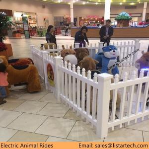 Quality Fashion Design Stuffed Plush Animal Toys for Bike Shop Walking Animals with Music and LED wholesale