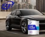 High Quality 1k Black Basecoat Color Repair Paint Manufacturer Direct Selling