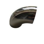 1.5mm Thickness 304 Stainless Steel 90 Degree Bend Elbow Exhaust Pipe Connection