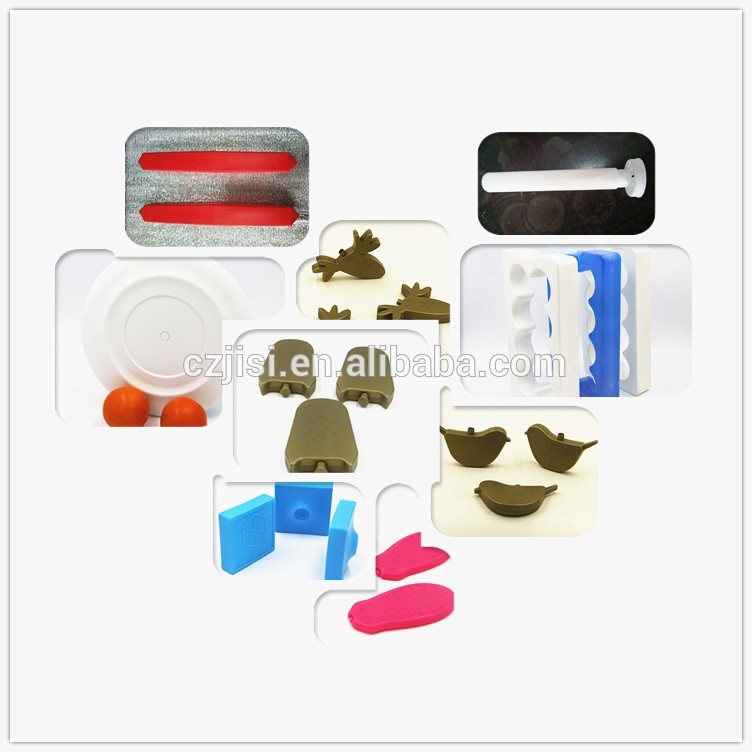 HDPE Materials Cooler Cold Packs 1000g For Frozen Food Cold Chain Logistics
