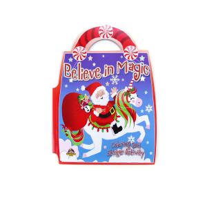 Quality Christmas Custom Sticker Sheet Printing CMYK Or Panton Color And Gluing Binding wholesale