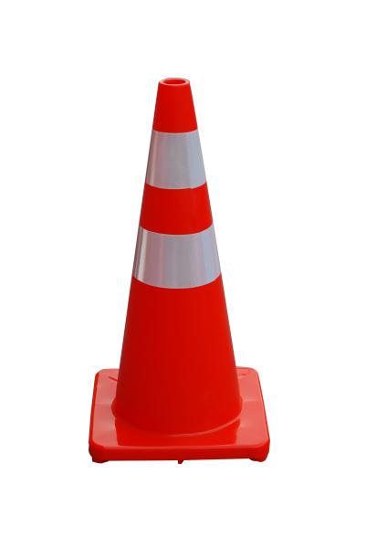 700mm Peru PVC Road Traffic Cone Factory Price Reflective Safety Caution Road