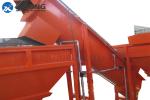 Waste PP PE PET Plastic Recycling Washing Machine For Polyester Staple Fiber