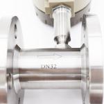Diesel Fuel Oil WNK Digital Flow Meter , Liquid Turbine Flow Meter