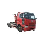 FAW Truck Mounted Crane Left Hand 6X6 6.3T Max lifting Capacity Knuckle Boom