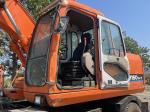 Hydraulic Terrain Wheeled Used Doosan Excavator DH150W 12Tonne