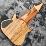 Grand 17 strings bass guitar mahogany body neck rosewood fingerboard wireless