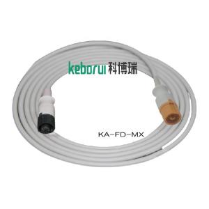 Quality Fukuda Denshi 12 Pin IBP Adapter Cable To Medex Transducer IBP Cable wholesale