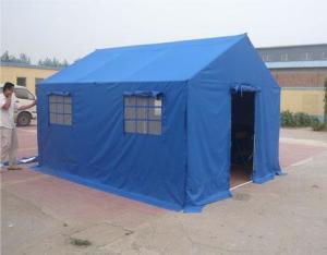 Quality Civil Affairs Emergency Outdoor Canvas Tent / Military Wall Tent With PVC Fabric wholesale