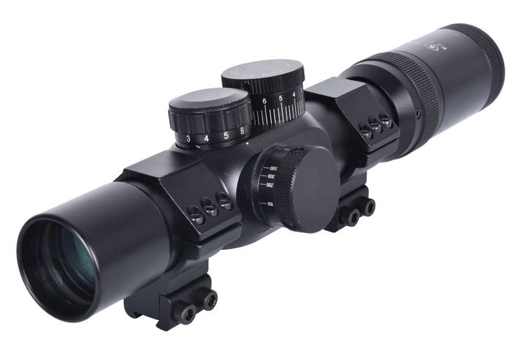 Magnification 2-12x Hunting Optical 35mm One-Piece Tube SF FFP Red and Green Scope