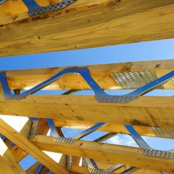 Outdoor Galvanized Steel Construction Posi Joists Engineered Joists Metal Web