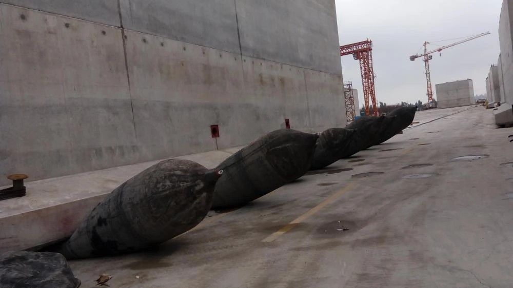 Boat Salvage Marine Airbags For Ship Launching Customized Size