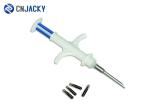Animal Implantable RFID Glass Microchip 134.2KHz RFID Dog Tag With Syringe