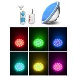 Synchronous Control 1200LM 2860ma Stainless Steel Pool Lights 24W