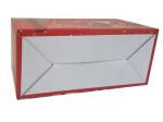Custom Christmas Gift Box Colorful Auto Lock Paperboard Box Printed E Flute