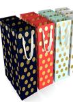 Reusable Circle Dot Wine Bottle Gift Bags