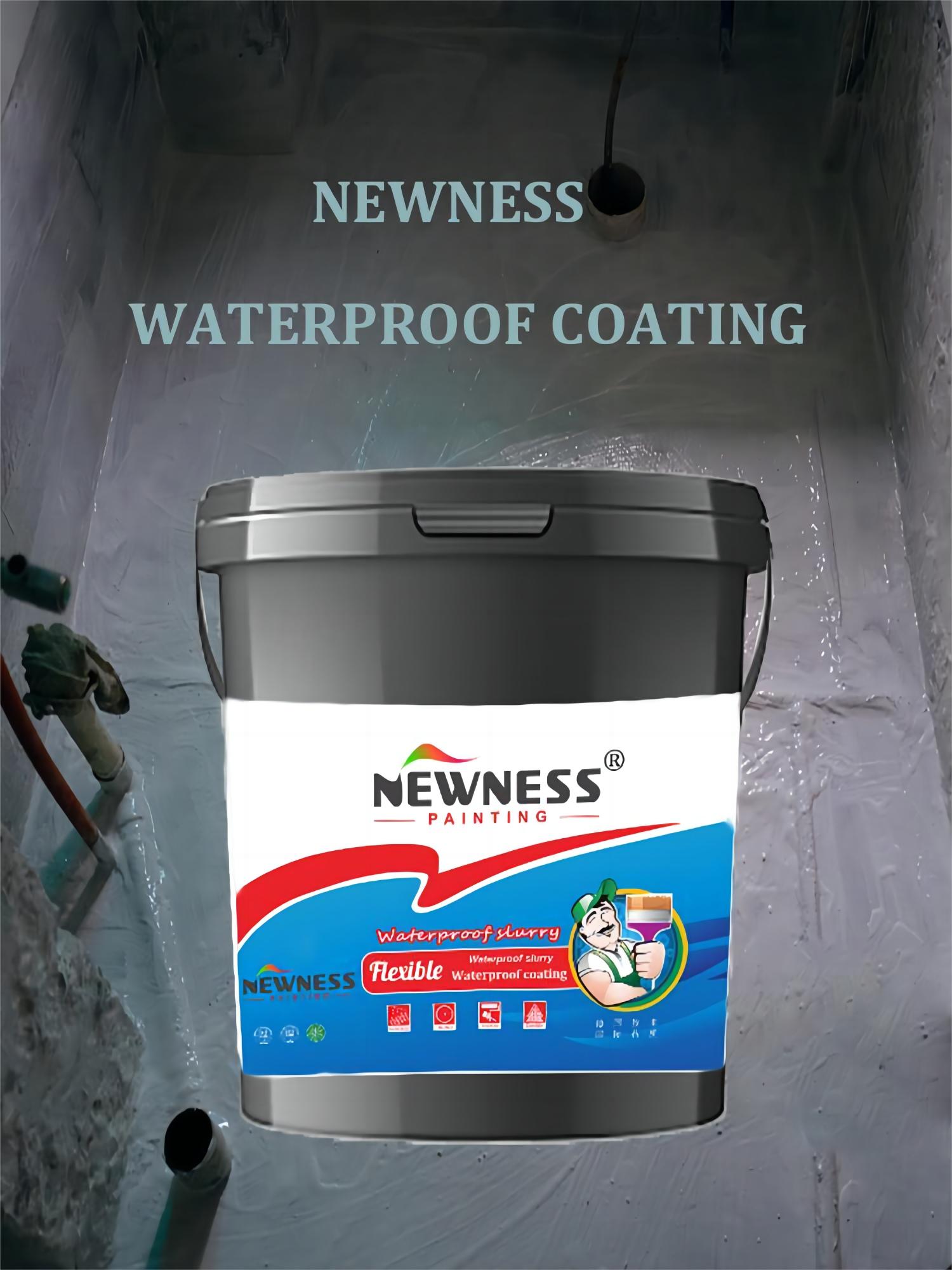 Waterproof Coating for Roof and Kitchen JS Acrylic Two-component Cement Based Coating