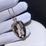 brand serprntine diamonds necklace 18kt gold