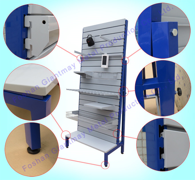 Professional Hat Helmet Retail Shop Stand Racks Slatwall Cap Display