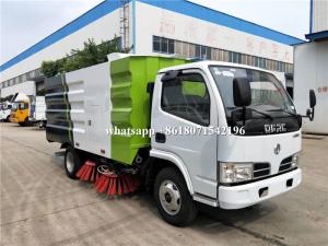 Quality Small Street Cleaner Vehicle Road Sweeper Truck Mobile Cleaning Stainless Steel wholesale