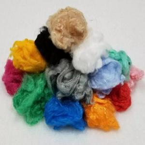 Quality 3D Colored Polyester Fiber Non Siliconized Polyester Hollow Fiber wholesale