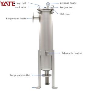 Quality Food Grade Stainless Steel Sanitary Bag Filter Housing For Liquid wholesale