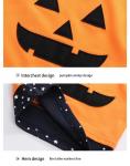 Kids Clothes Children Halloween Pumpkin Infant Bodysuit Jumpsuit Toddler Long