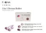 Titanium 3 in 1 changeable heads 180/600/1200 needle derma roller with micro