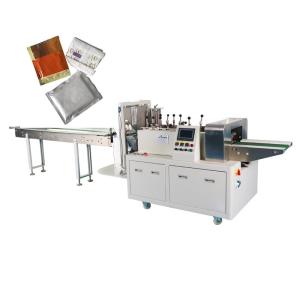 Quality 5.5KW Sanitary Napkins Side Sealing Packing Machine 4 Side Carbon Steel wholesale