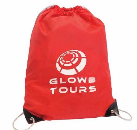 Recycled Foldable Nylon Polyester Tote Bag with logos polyester shopping bag Custom advertising handle non woven bag PAC