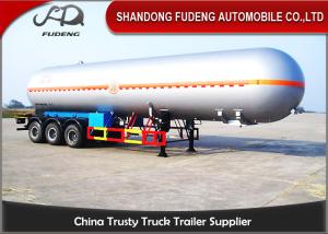 Quality 40 / 50 / 60 CBM LPG Tank Trailer Leaf Spring Suspension Carbon Steel Material wholesale