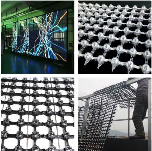 China Foldable Led Mesh Screen IP66 Waterproof For Outdoor Advertising on sale