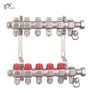 Quality Stainless Steel 1.6MPa 12 Loop Radiant Heat Manifolds wholesale