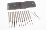 GOSO 12 Pieces Lock Pick Set with Leather Case