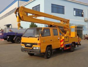 Quality High Altitude Operation Aerial Truck Equipment , JMC 14 Meters Elevating Platform Truck wholesale